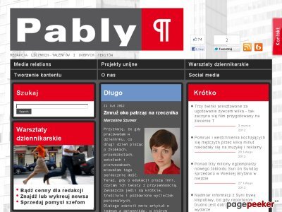 Szczegóły : pably.pl - Media Relations