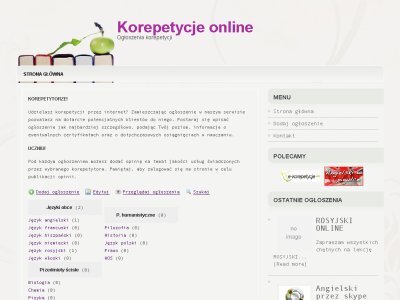 Szczegóły : e-korepetycje.net.pl - Korepetycje online