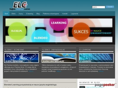 Szczegóły : elc4u.pl - Angielski Wrocław