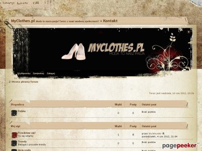 Szczegóły : Forum o modzie - myclothes.pl