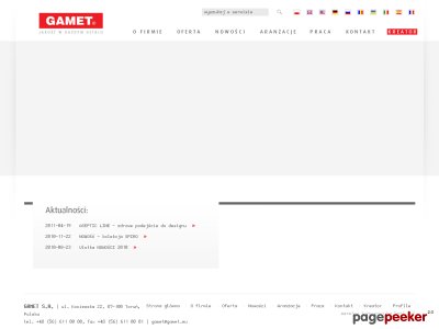 Nóżki meblowe gamet.eu