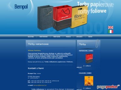 Szczegóły : Torby papierowe bempol.pl